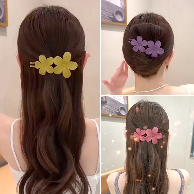 

Female Butterfly Clip Back of The Head Hair Artifact Woman Mini Hairpin Duckbill Catch Clip High-End Clip Hair Accessories