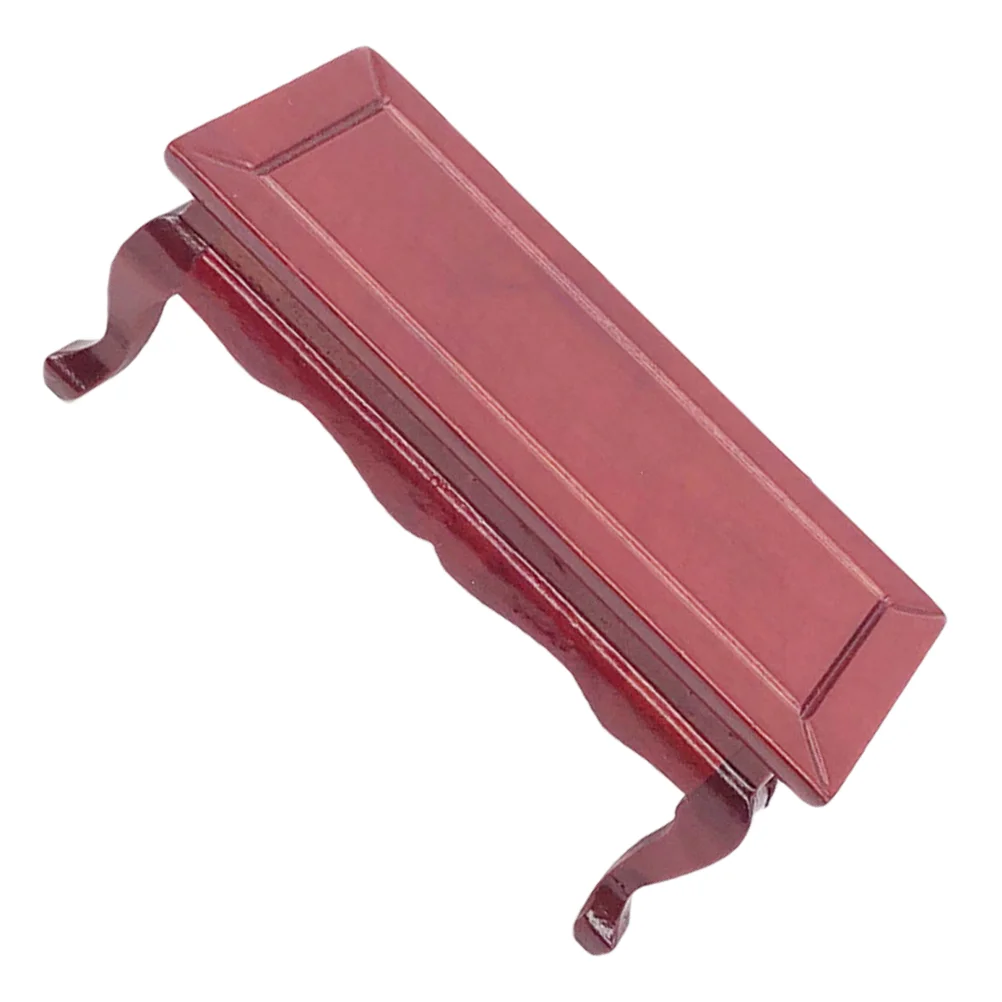 

Винтажная мини-мебель, модель чайного столика, деревянные миниатюрные наборы орнаментов, твердый стол из березы