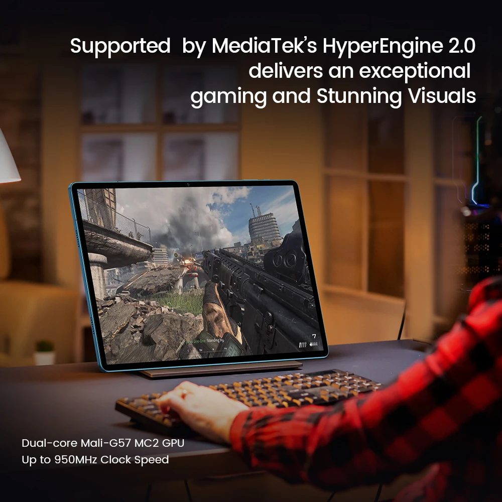 【Мировая премьера】Планшет Teclast T70 с 14-дюймовым дисплеем FHD Android 14 MTK Helio G99 8 ГБ/256 ГБ