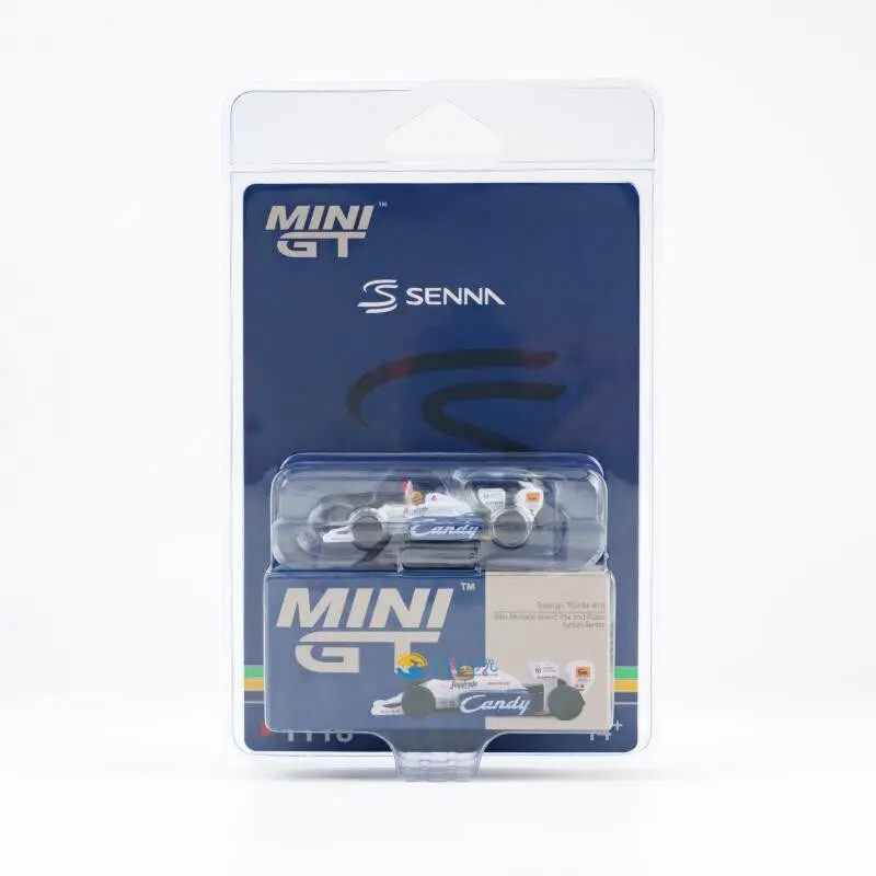 MINI GT 164 Lotus 99T Ayrton Senna Toleman TG184 # 19 # Коллекционная модель гоночного автомобиля F1 12 Monaco, литая под давлением, для мальчиков, подарок (art.: 3920db9abfeec) - 3920db9abfeec