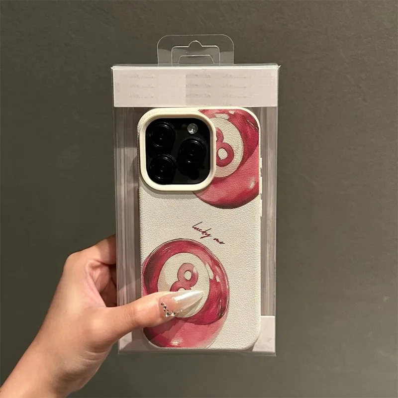 Фото Чехол для телефона с рисунком бильярдного шара №8 для iPhone 17, 16, 15, 14 Plus, 13, 12, 11 Pro Max, 17 Air, мягкий чехол из ТПУ №4