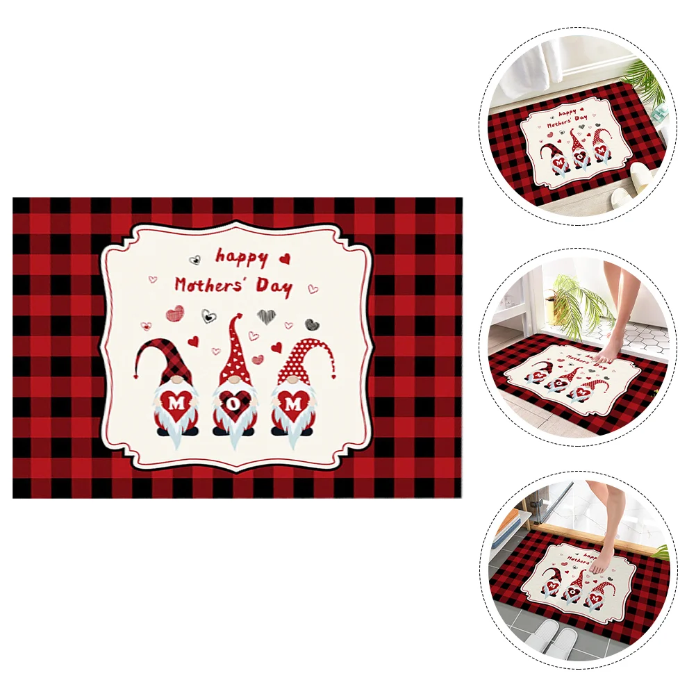 

1Pc Entrance Mat Festival Carpet Non-slip Foot Pad for Indoor Decor Home Festival