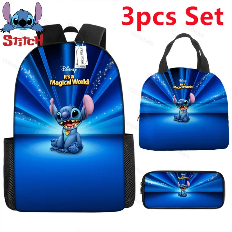 Рюкзак агент пликли Лило и Ститч школьный ранец для студентов школьные сумки