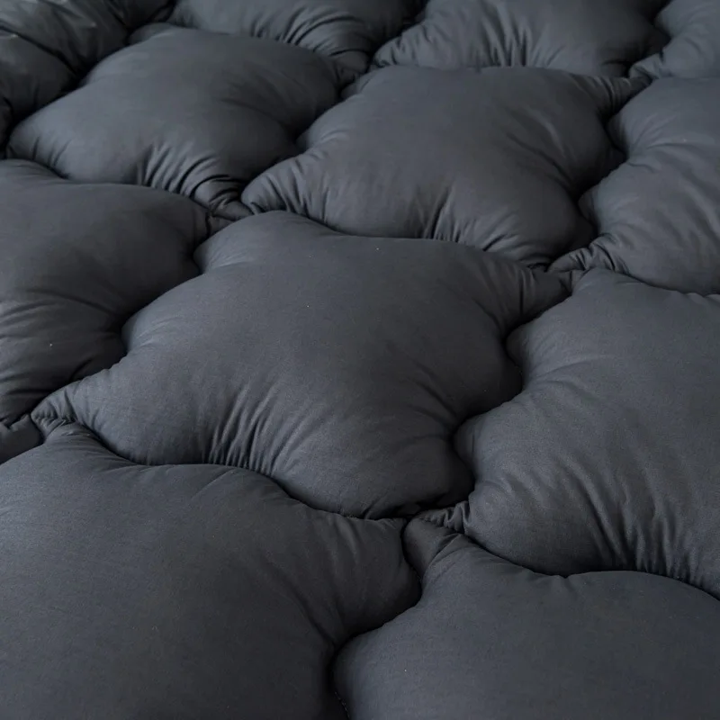 Новый матрас с перьями бархатное постельное белье ультрамягкий наматрасник