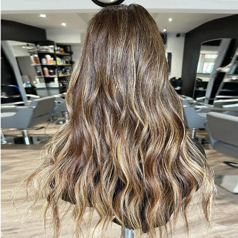 Светлые Волнистые мягкие волосы Омбре на шелковой основе 28 Дюймов 5 Х5 еврейские