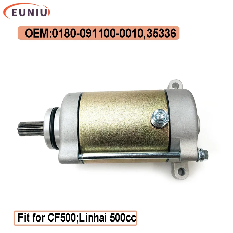 

Стартер для CF500 188 U5 X5 ATV UTV Linhai 500 GO KART X5 0180-091100-0010 35336 Сменный двигатель