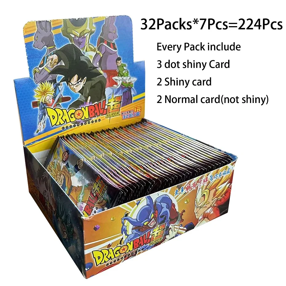 Фото Блестящие карты Dragon Ball, Сон Гоку, серия Super Saiyan, подпись, игровая карта Goku Классическая коллекция игрушек, коллекционная карта №3