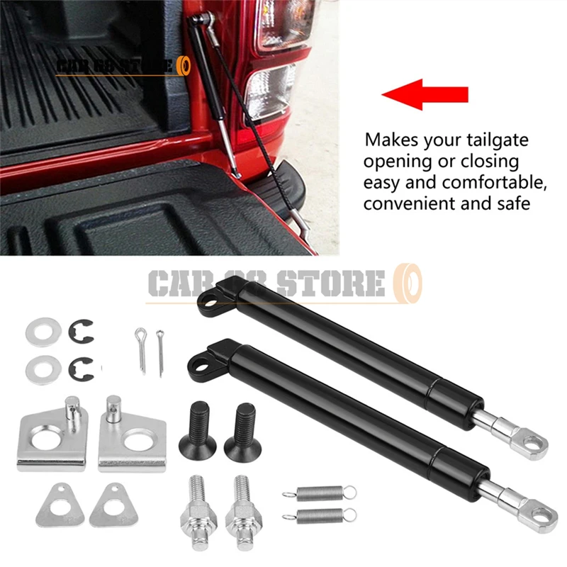 

1 Set Car Rear Tailgate Hood Gas Struts Lift Spring Support Lifters High Quality Steel Auto Parts For Mazda BT-50 Ford PX Ranger