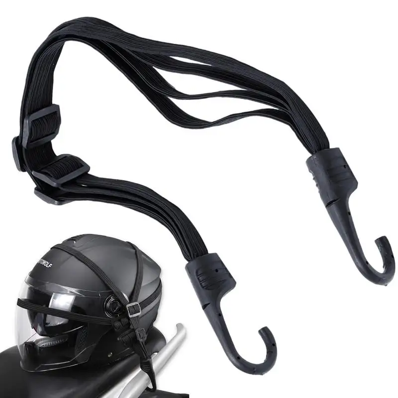 

Шлем мотоциклетный сетчатый с 2 крючками, веревка для мотоциклов, эластичный шнур, обвязка, шлем для багажа, электромобиль