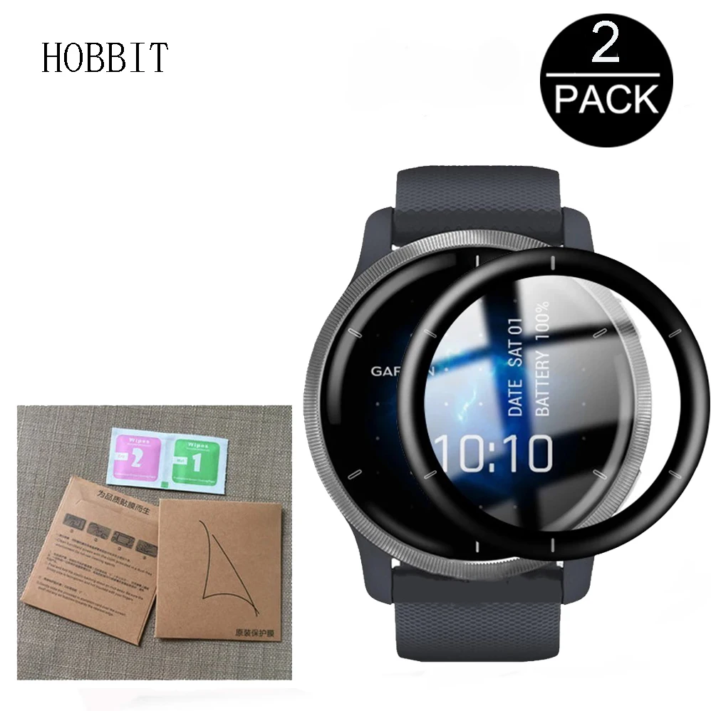 

Изогнутая пленка для Garmin CAME 2, 2S, 2plus, мягкая полная Защита экрана для Garmin Venu2, Venu2S, VENUS 2plus, не стекло, 2 шт.