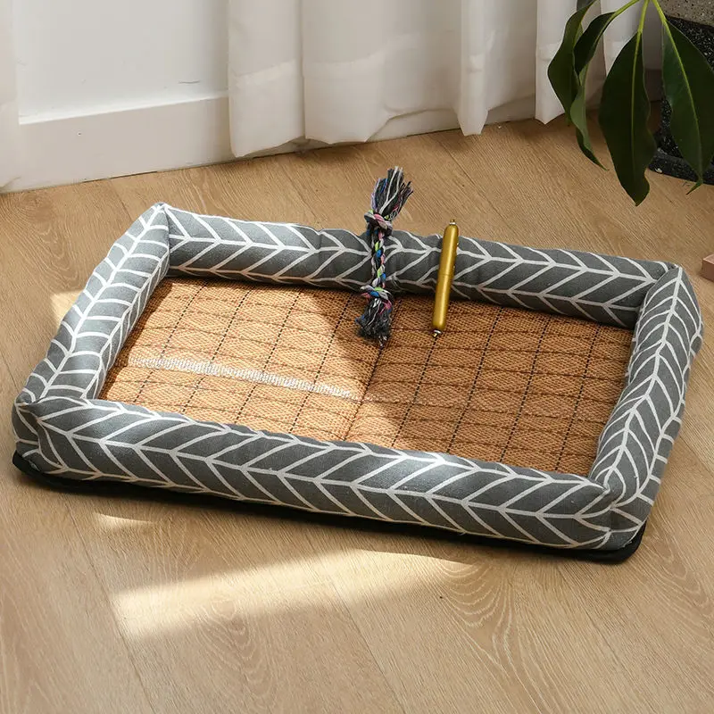 Summer cat kennel mat kennel large, medium and small dog Teddy pet ice bed dog mat four seasons universal