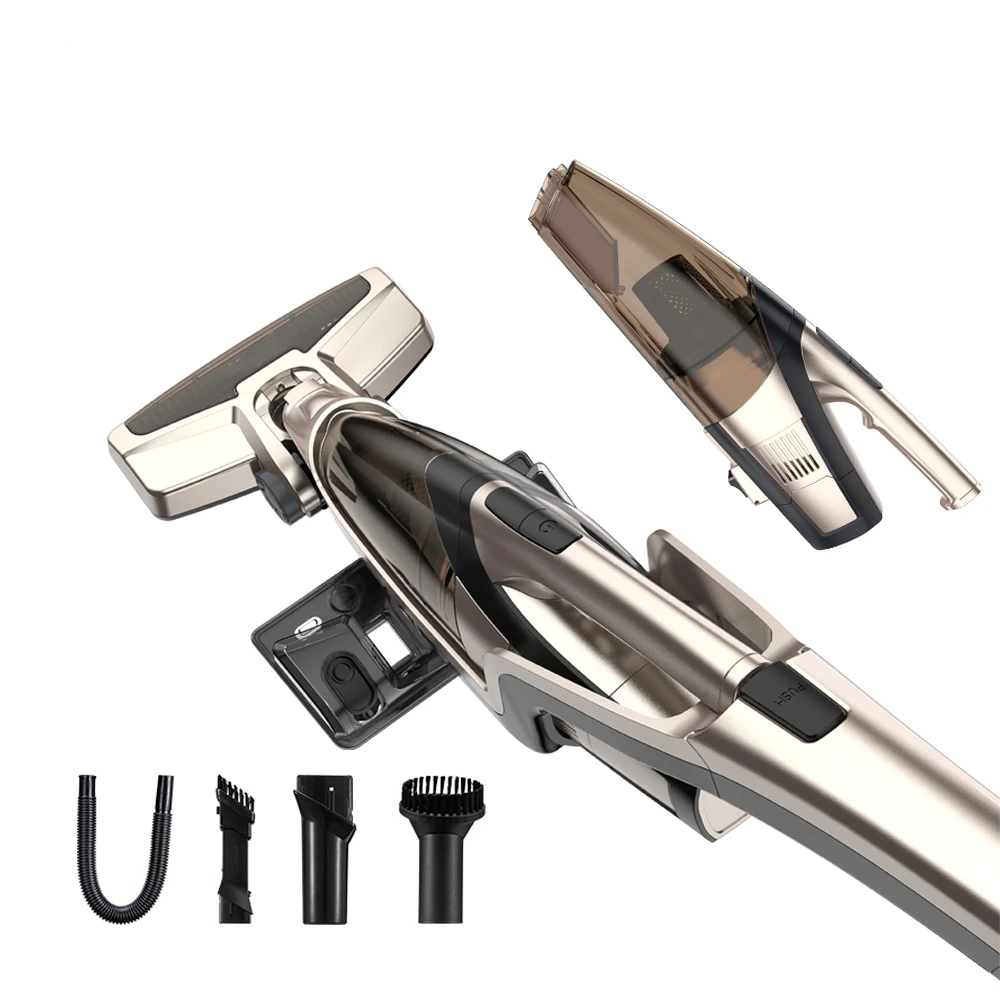 

Lightweight Upright 180 ° rotation Cordless Vacuum Cleaner 1800Pa Suction Runtime To 45-Minute Canvas painting