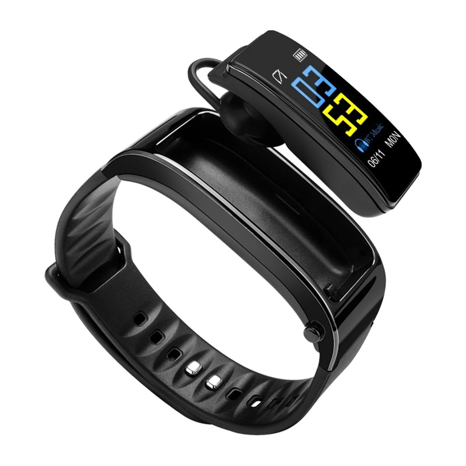 

Wireless Bluetooth earphone smart watch Health Tracker Pedometer Fitness Bracelet Smart Wristband Bluetooth headset Y3 Plus