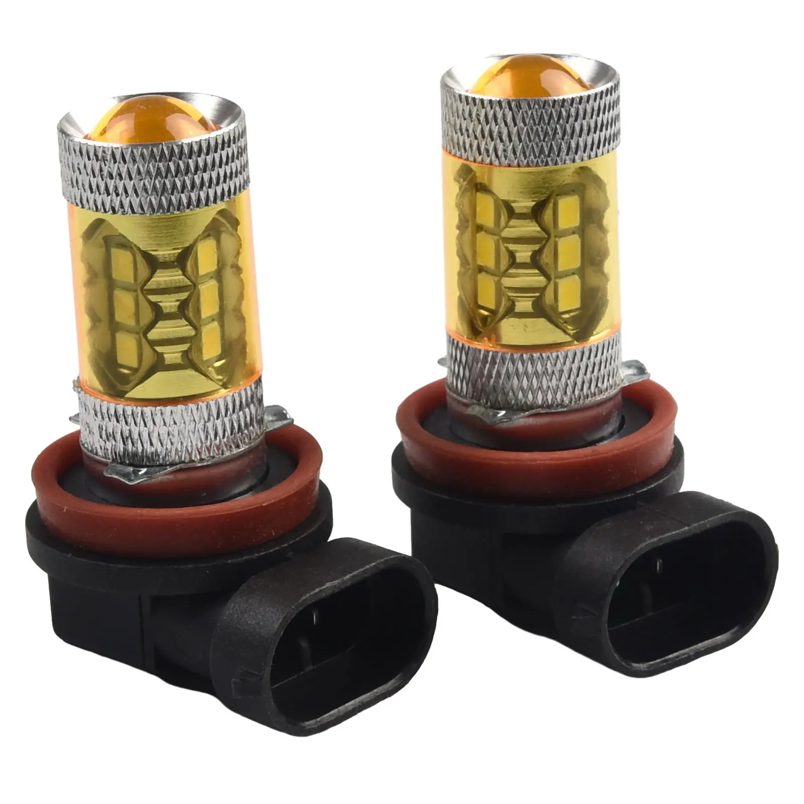 

Fog Lamp Fog Light Yellow 12V DC 1500LM 2pcs 3000K 360 Degrees 50000H 80W H11 Lamp Car Lamp Car Lights Durable