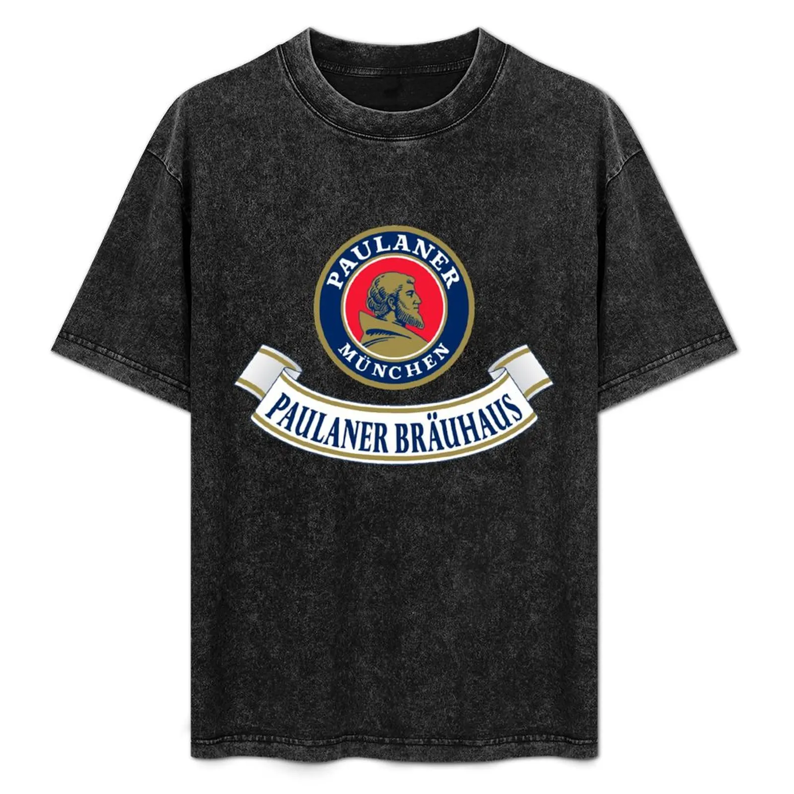 Футболка Paulaner For Fans забавные футболки с мемми летний топ для мальчиков белая