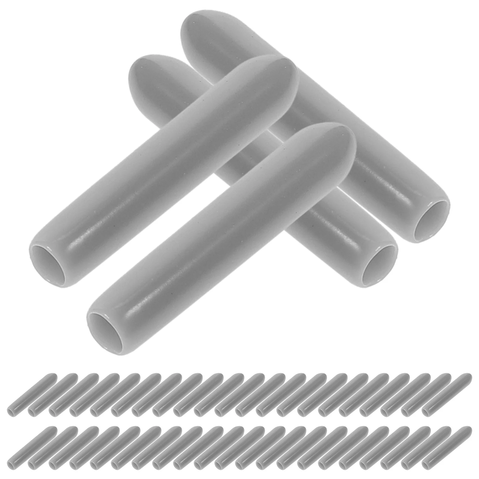 

150 Pcs Dishwasher Round End Caps Rack Screw Thread Protector Shelf Tip Cover Pointed Hat Protection