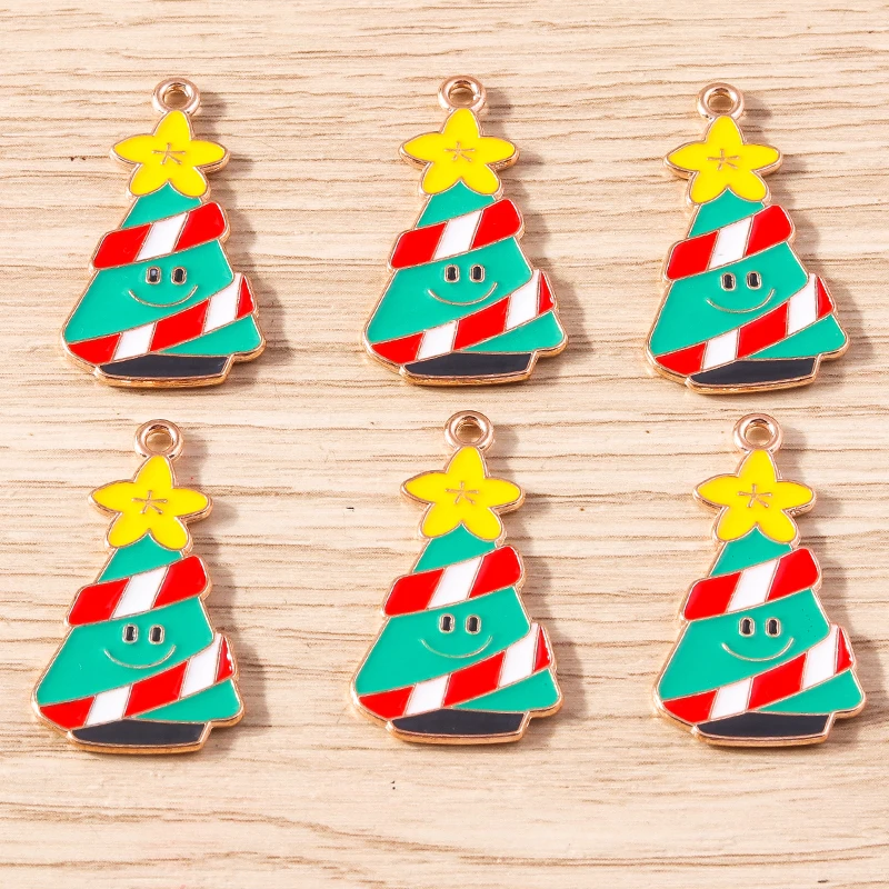 10 шт. 16x28 мм эмалевые Подвески в виде мультяшной звезды для изготовления самодельных сережек, ожерелий, поделок, Ювелирная фурнитура