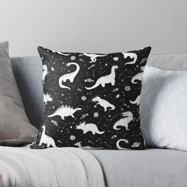 

Space Dinosaurs Printing Throw Pillow Cover Cushion Bed Sofa Throw Wedding Decorative Decor Anime Home Pillows not include