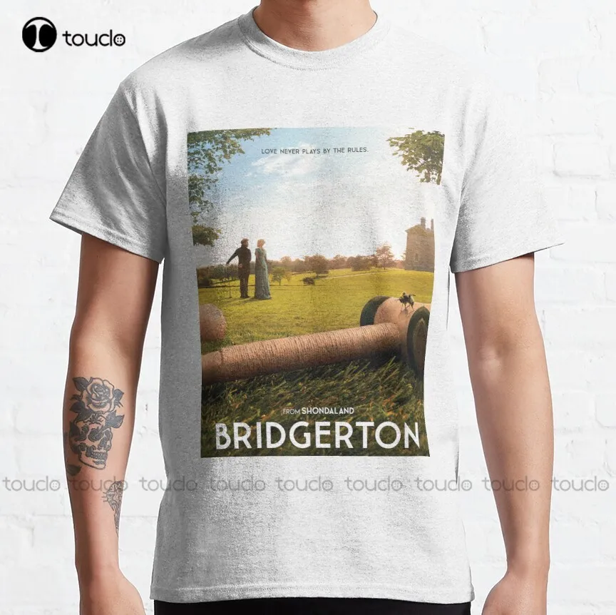

Kate And Anthony Classic T-Shirt Bridgerton White Button Down Shirt Women Custom Aldult Teen Unisex Digital Printing Tee Shirt