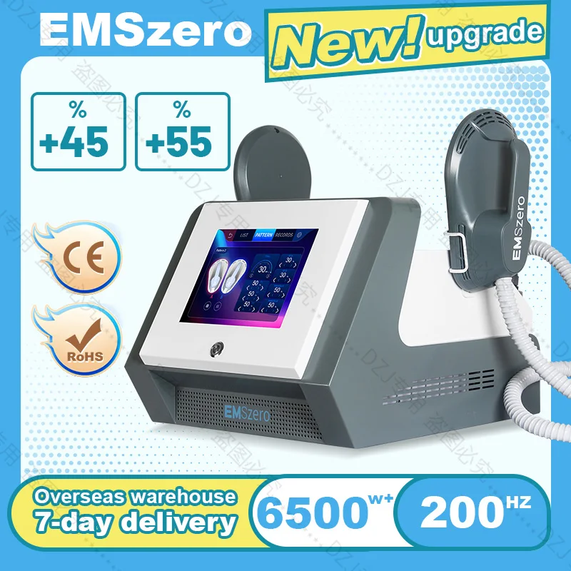 Профессиональная 6500 Вт Ems Zero RF машина 2024 EM Body Slim стимуляция мышц EMSZERO PRO Ultra Sculpt для