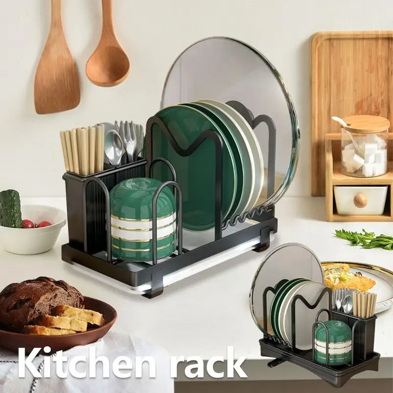 

Drying Racks For Dishes Kitchen Dish Drying Rack Large Capacity Sink Racks With Utensil Holder With Drainage Spout for Kitchen
