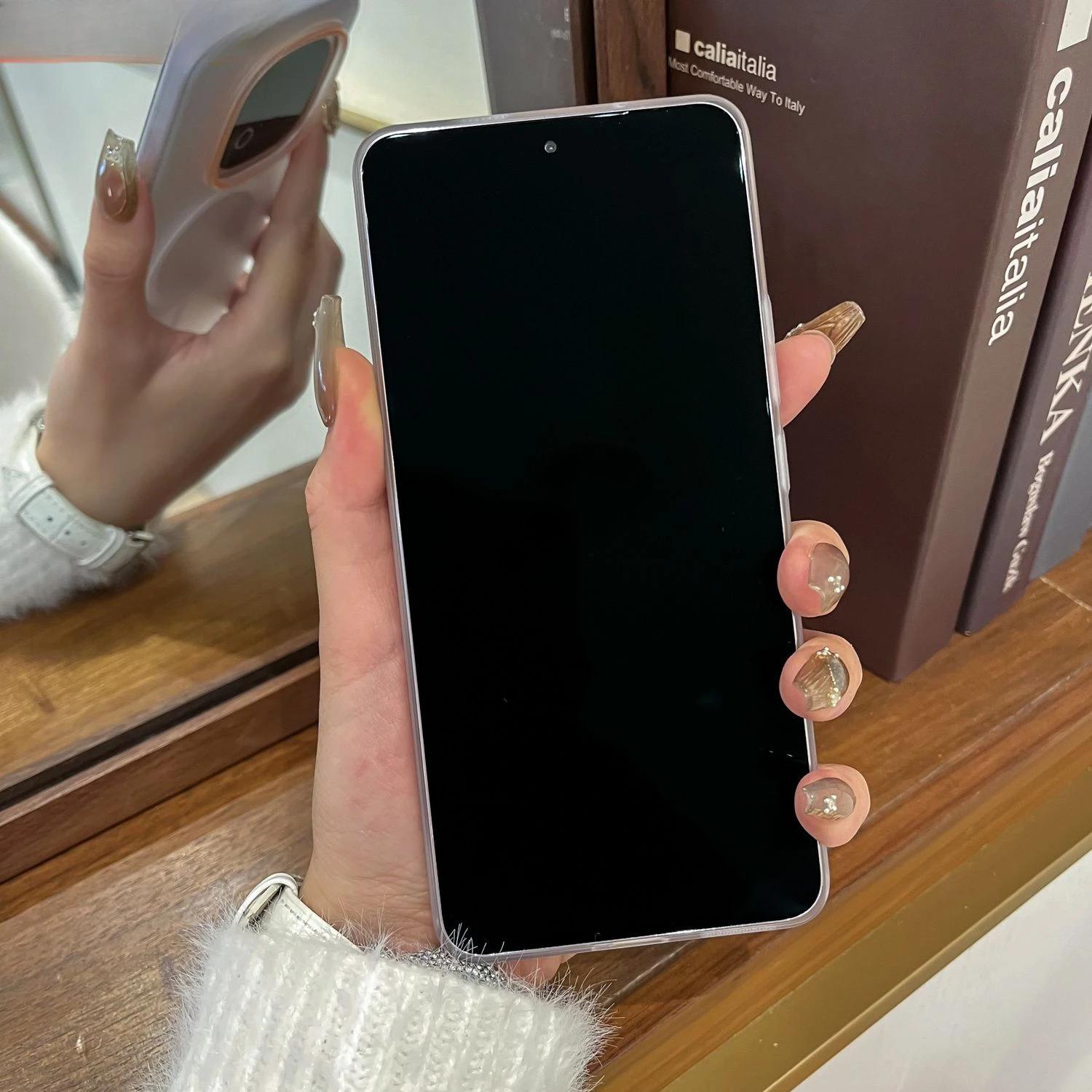Чехол для vivo iqoo13, роскошный прозрачный простой магнитный матовый чехол для ПК для vivo iqoo 13, противоударный бампер, принципиально (art.: 3920cd024fb9d) - 3920cd024fb9d