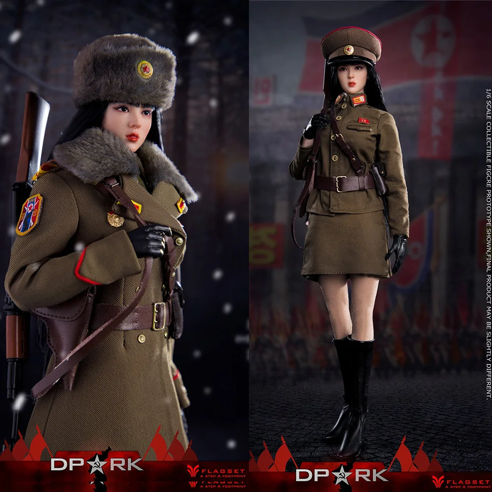 

Флагшток, модель 1/6 года, Корейская армия племени, корейский гарнизон Ким Чэ, молодежная Боевая героина с оружием, модель экшн-фигурки 12 дюйм...