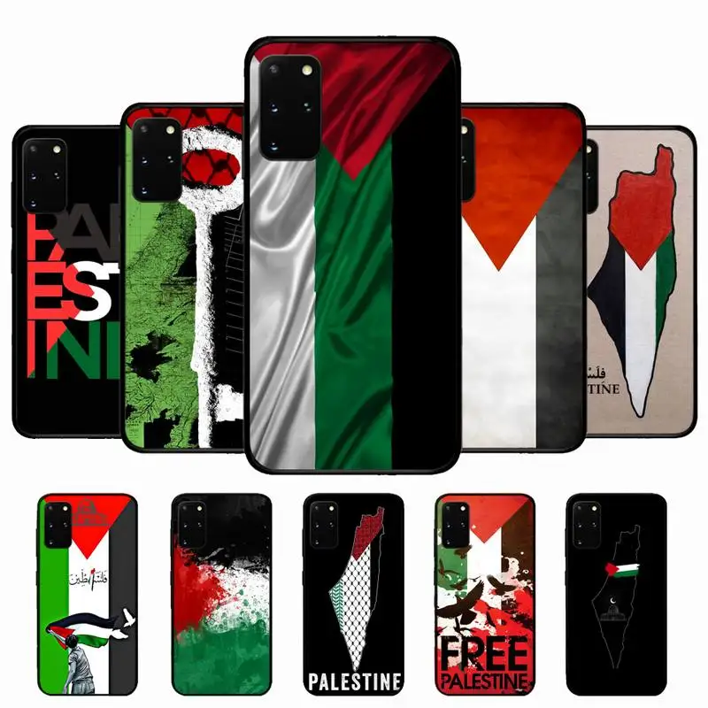 

Palestine Flag Phone Case for Samsung S10 21 20 9 8 plus lite S20 UlTRA 7edge