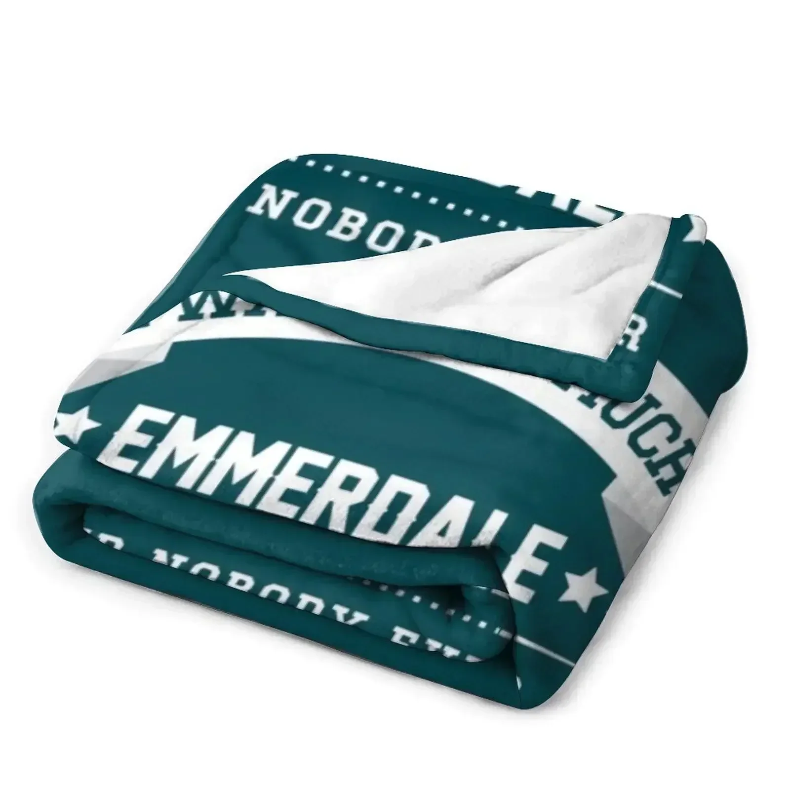 Я слишком много Emmerdale Said Nobody Ever Пледы Детские одинарные одеяла и пледы Плюшевые