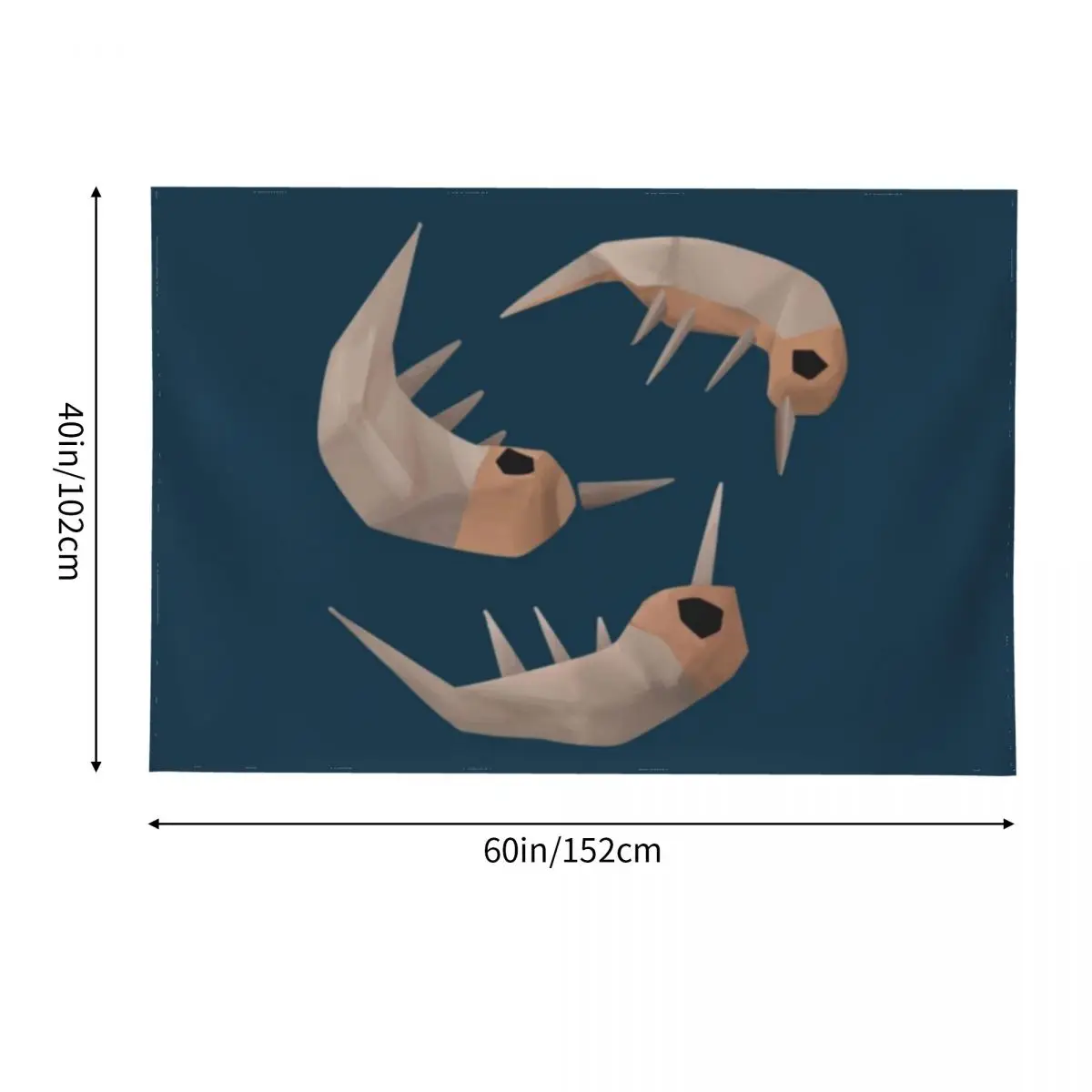 Runescape креветки гобелен эстетика для декора стен комнаты подвесное украшение