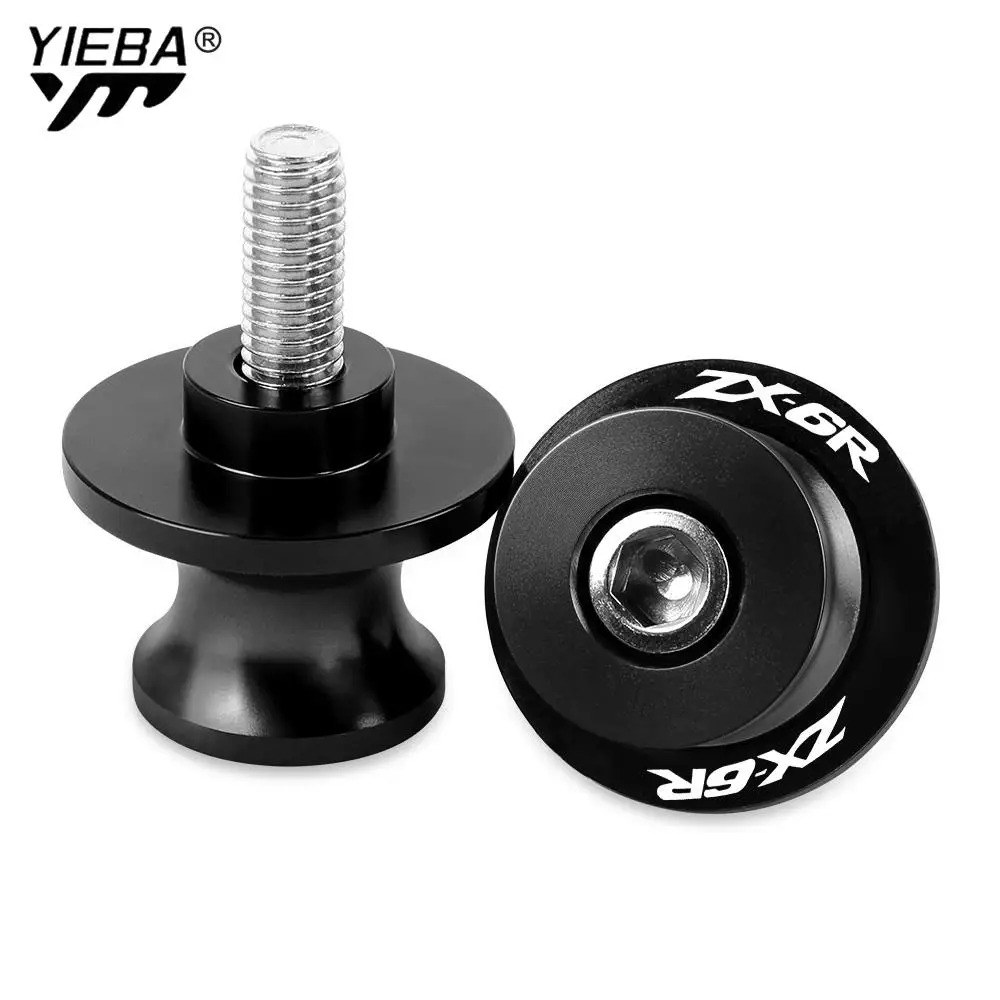 

M8/M10 Motorcycle CNC Accessories FOR Kawasaki ZX6R ZX-6R 1995-2020 2019 Ninja ZX 6R Swingarm Spools Rear Stand Screws Sliders