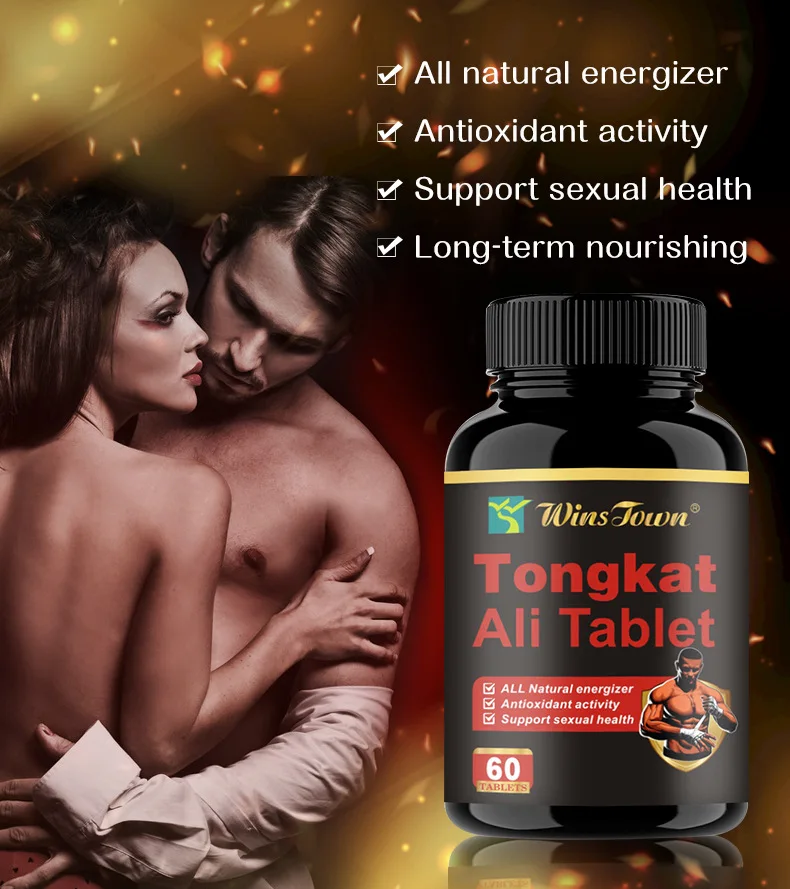 

60 pills Tongkat Ali Tablet Helps with sexual health and antioxidant activity Long term nourishment Free shipping