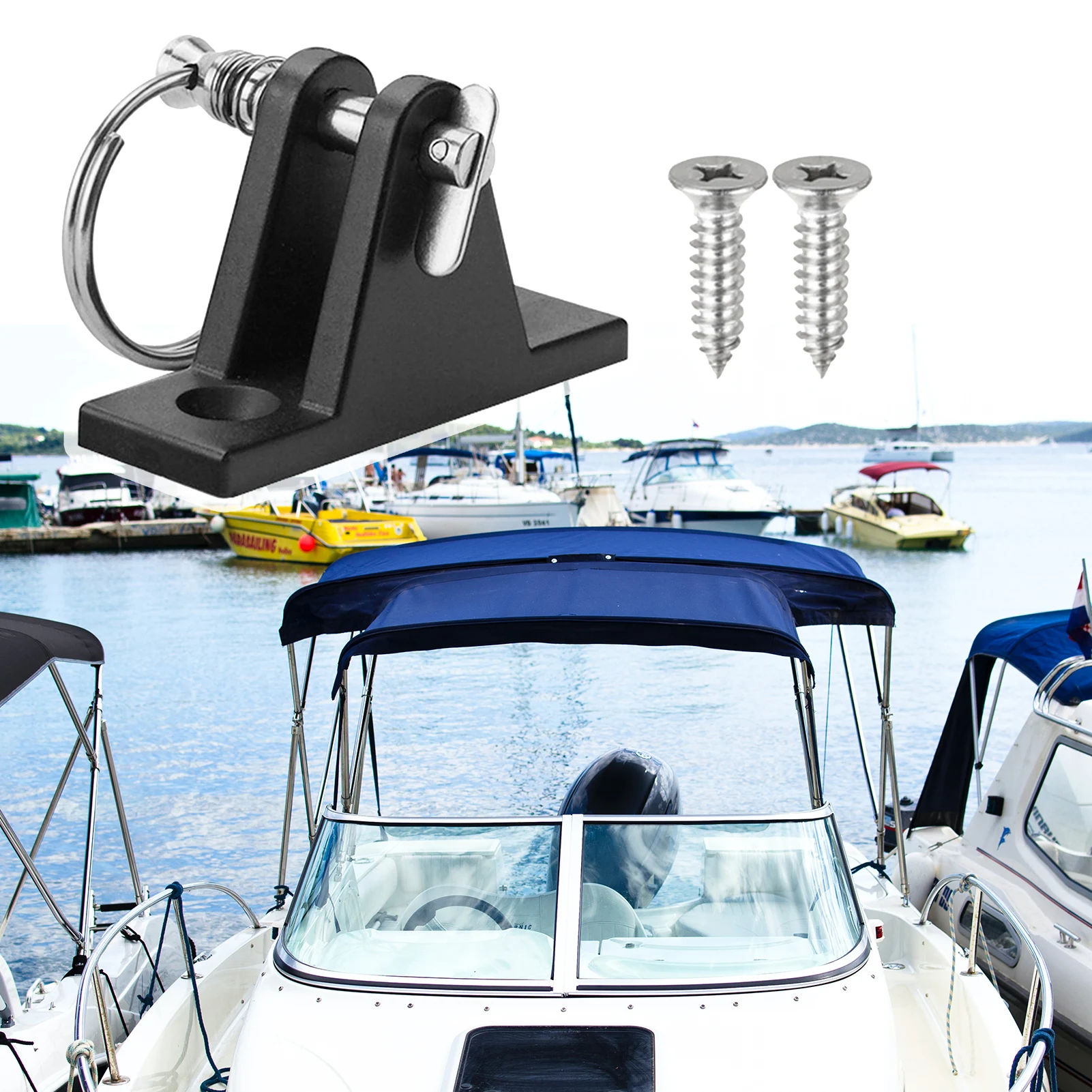 

Kayak Deck Hinge Marine Kayak Canoe Boat Cover Bimini Sprayhood Hardware Accessories For Kayak Canoe Dinghy