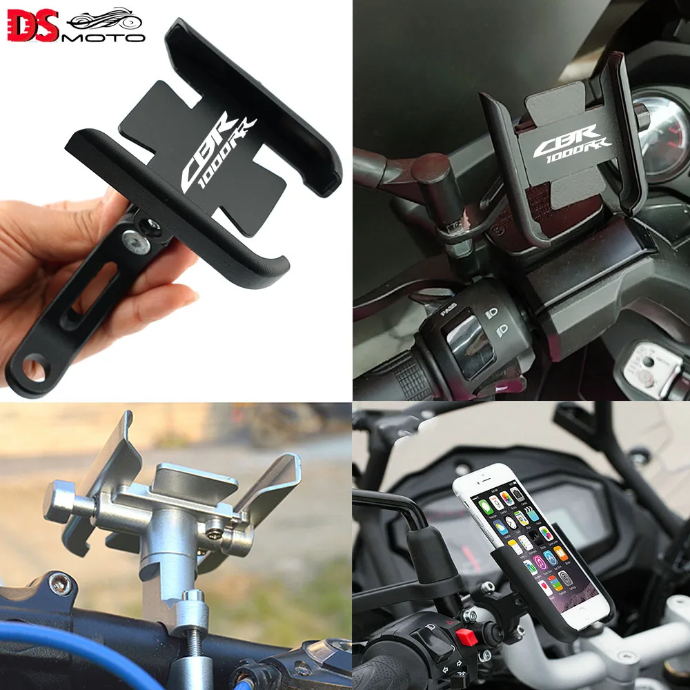 

Rotatable For HONDA CBR1000RR CBR 1000RR Motorcycle CNC Accessories Cell Phone Holder GPS Stand Bracket Rearview Mirror Mount