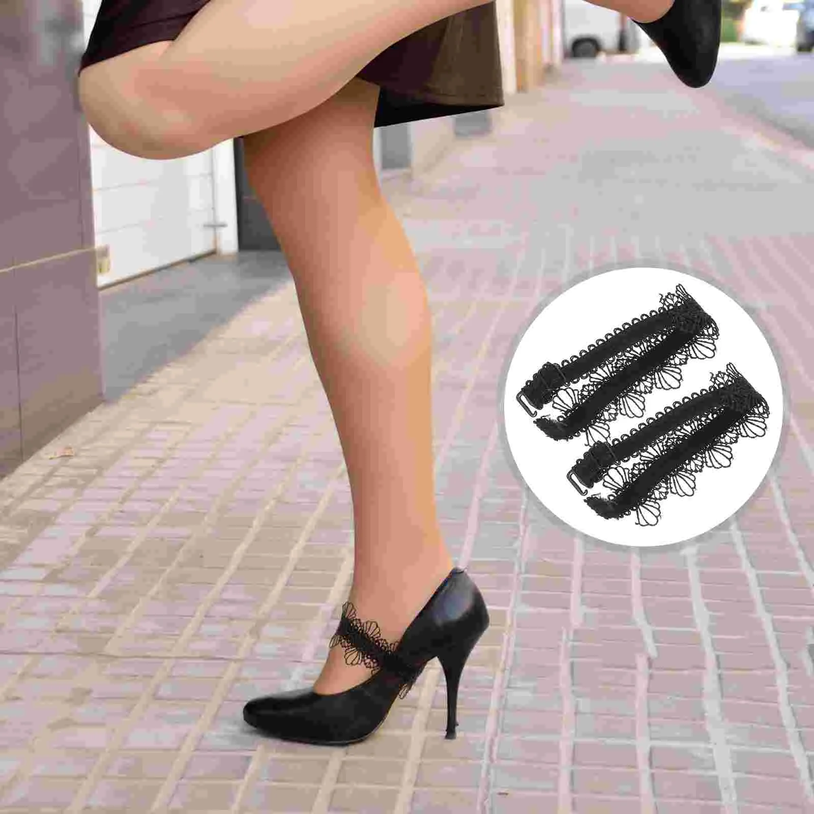 Decorative Elegant Shoe Straps High Heels Shoe Ankle Straps for High Heels