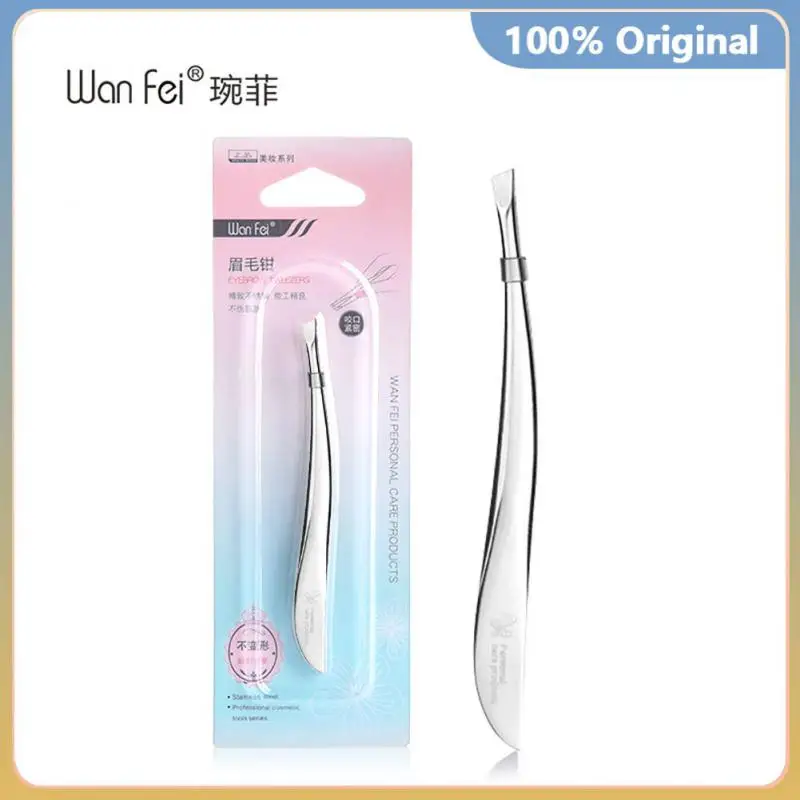 

1~20PCS Stainless Steel Eyebrow Tweezer Hair Pluckers Clip Remove The Unwanted Facial Hair Painless Eyebrow Trimmer Eyelash