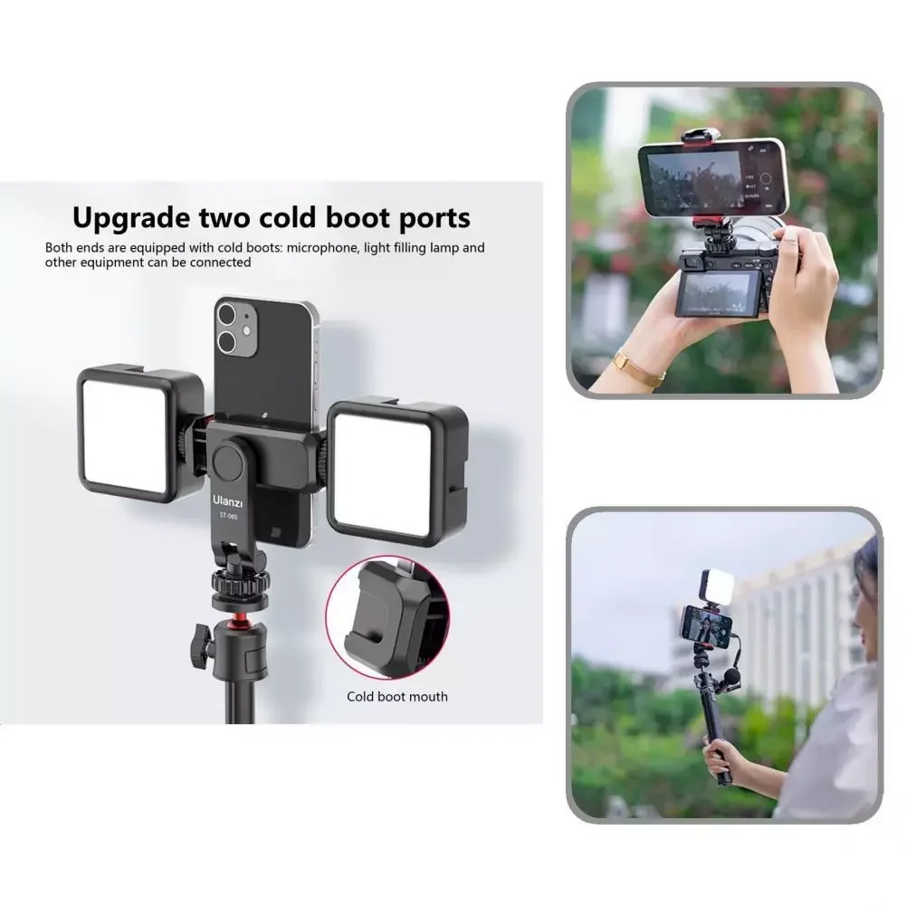 

Z-Axis Design Practical Mini Tripod Phone Mount Compact Phone Bracket 360 Degree Rotatable for Phone