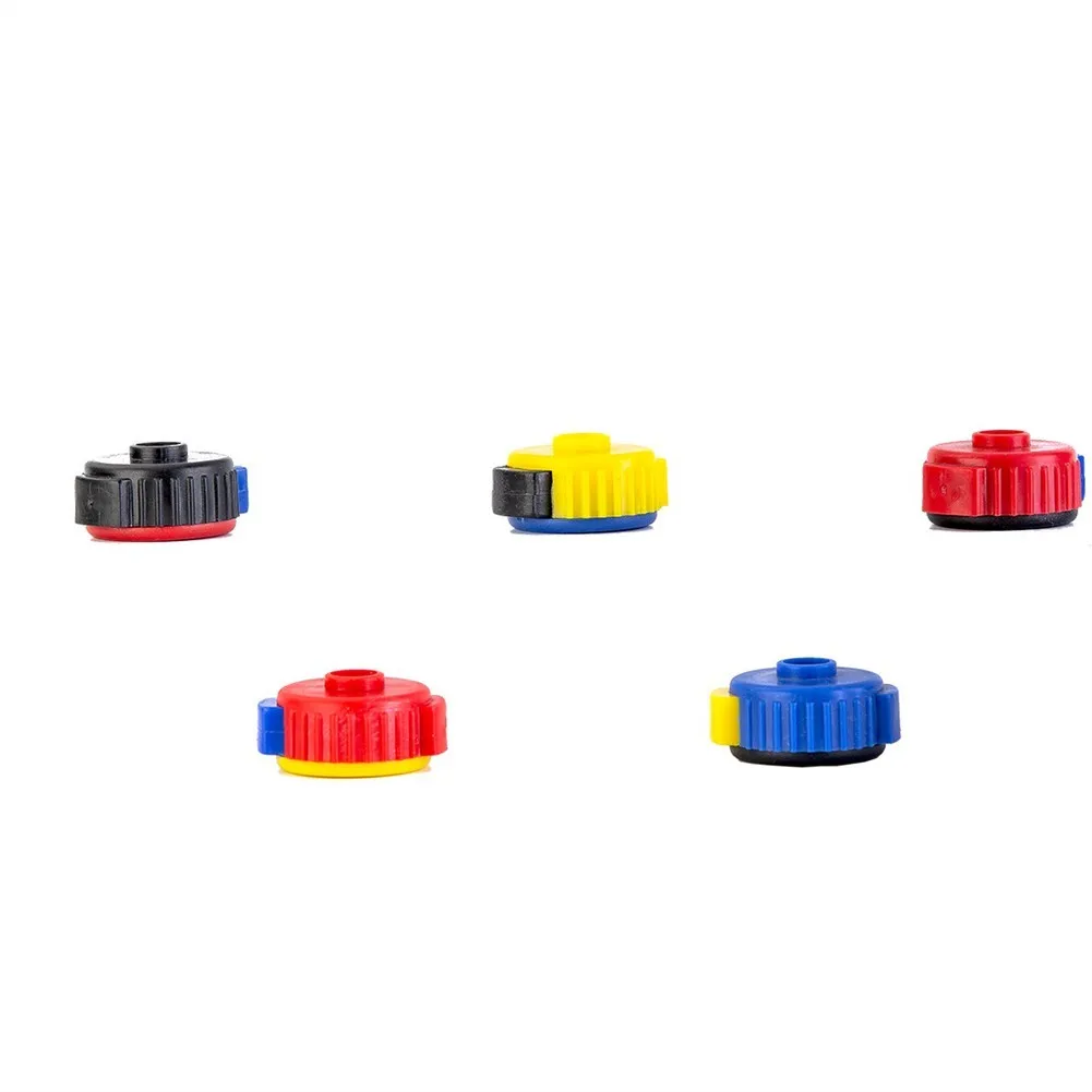 

5/Pack Quick Set Cymbal Mate Nut Cap Drum Kit Part Accessories Mix Color Quick Release Cymbal Acc Useful Tool Random Color