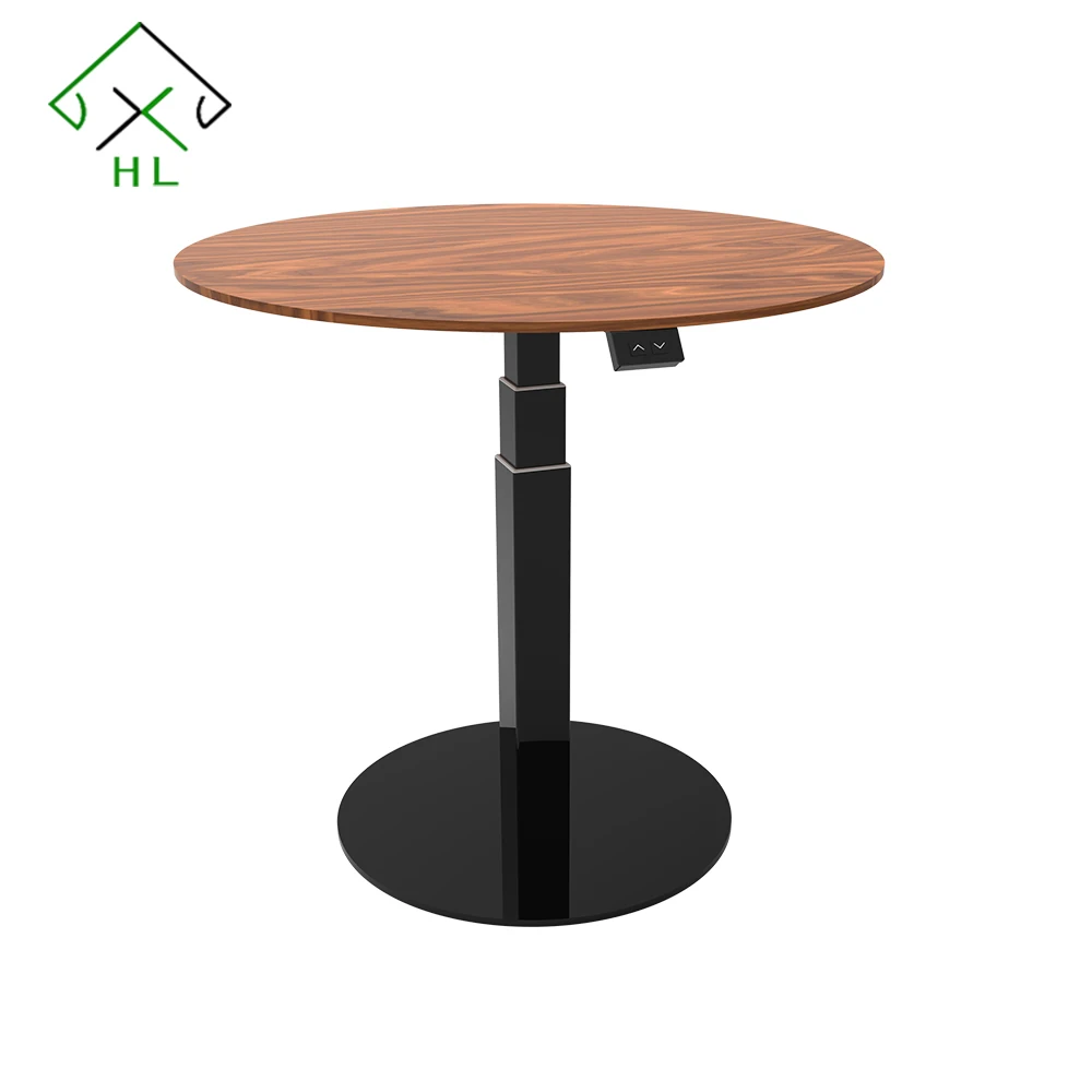 

Motorized SIngle Motor Height Adjustable Touch Screen Coffee Desk Frame
