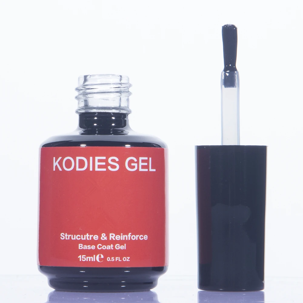 Гель KODIES профессиональная структура гель для ногтей УФ Усиленный резиновый