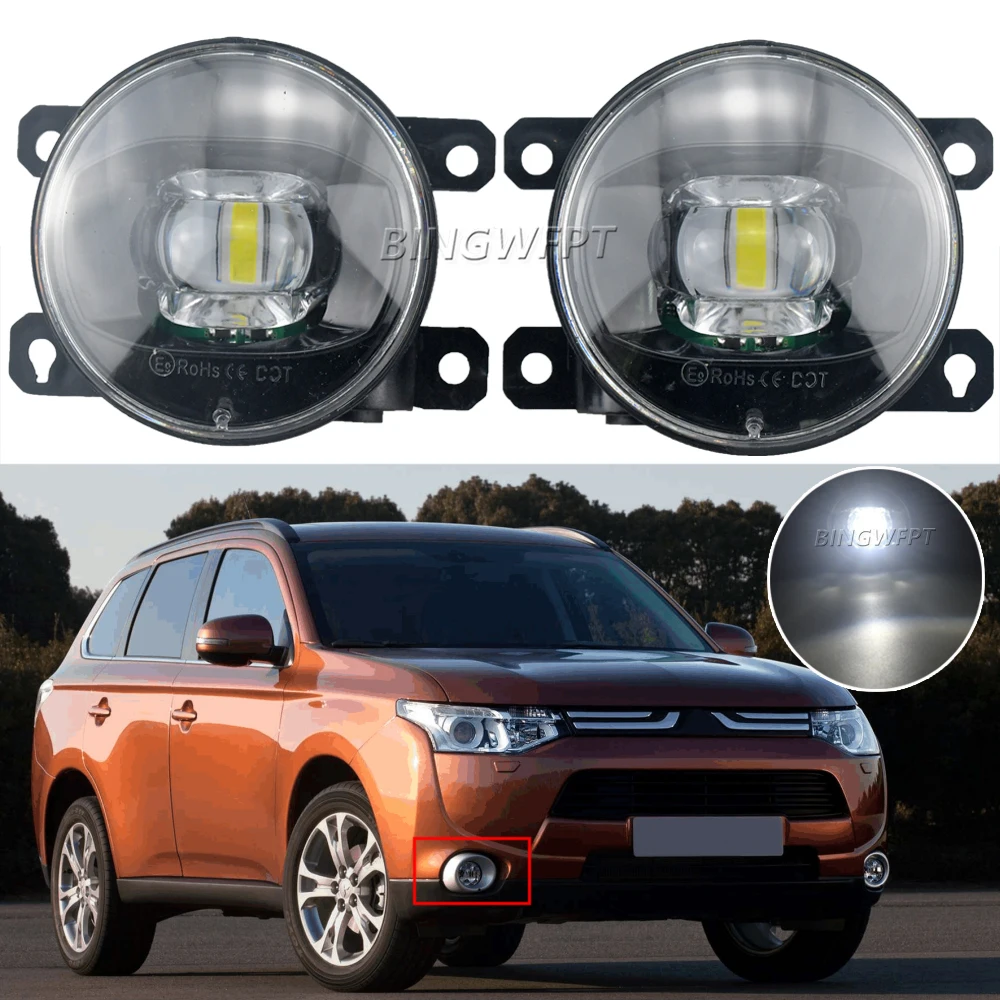 Автостайлинг для Mitsubishi Outlander III/3 GG_W - GF_W ZJ 2013 2014 2015 2016 2017 2018 светодиодные