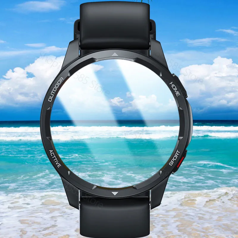 3D защитная пленка из мягкого стекловолокна для XiaoMi Watch S1 Active на весь экран Mi Protector -