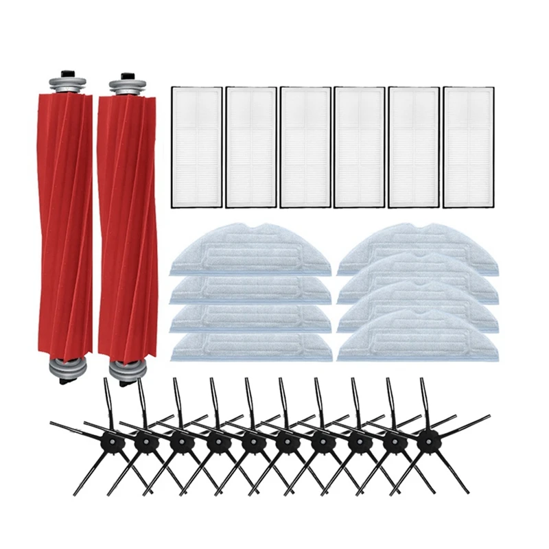 

Hepa Filter Mopping Cloths Side Brush for Xiaomi Roborock T7S T7 Plus T7S Plus S7 Mopping Cloth Spare Parts
