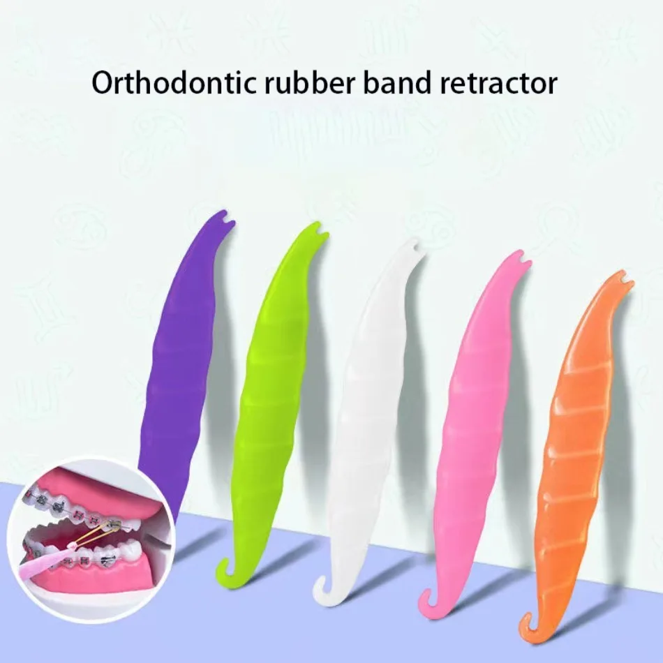 10 шт. невидимые зубные ортодонтические скобы