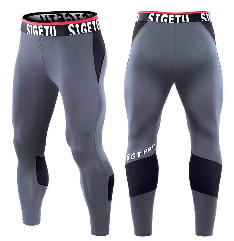 Spring Autumn Color Quick dry Football Training Pants Men's Stretch Fitness Pants Basketball Training Pants Outdoor Riding Pants