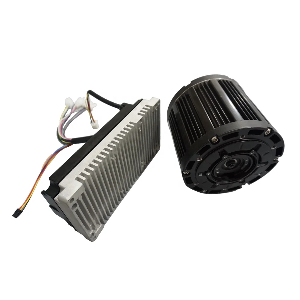 

QS 3000W 138 70H electric mid drive motor and controller kits for electric motorcycle