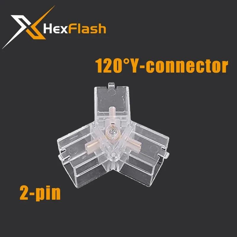 

XHexFlash полностью медный 2-контактный разъем V/Y/L/T/I для светодиодной лампы подходит для трубки с шестигранной головкой 110-240 В