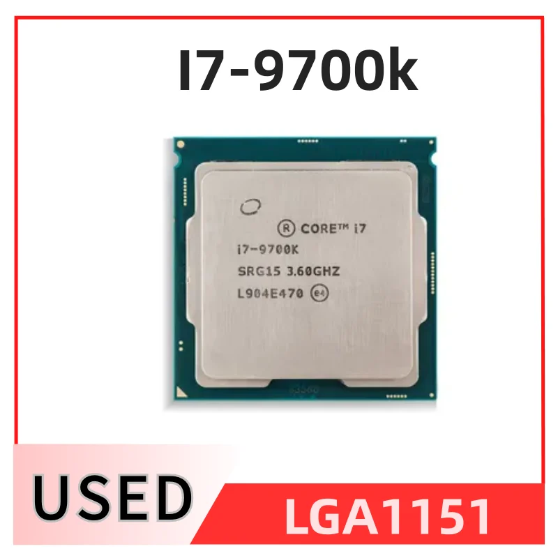 

Core I7-9700k I7 9700K 3.6 Ghz Eight-core Eight-thread CPU Processor 12M 95W PC Desktop LGA 1151 Origianl 14 Nanometers