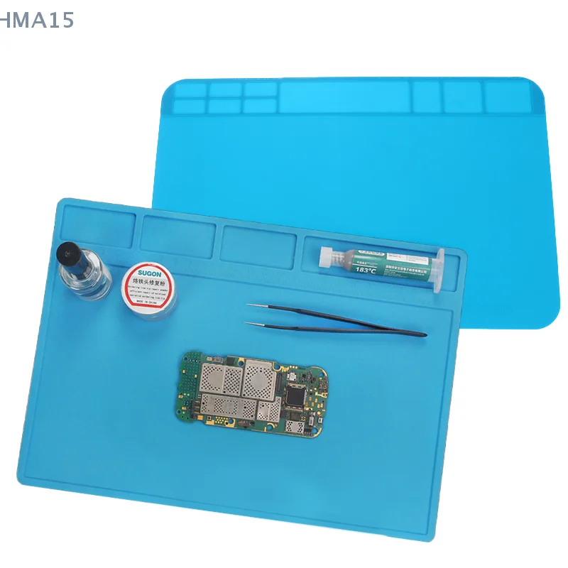 1 шт. ESD теплоизоляционный паяльный коврик для ремонта компьютера и телефона