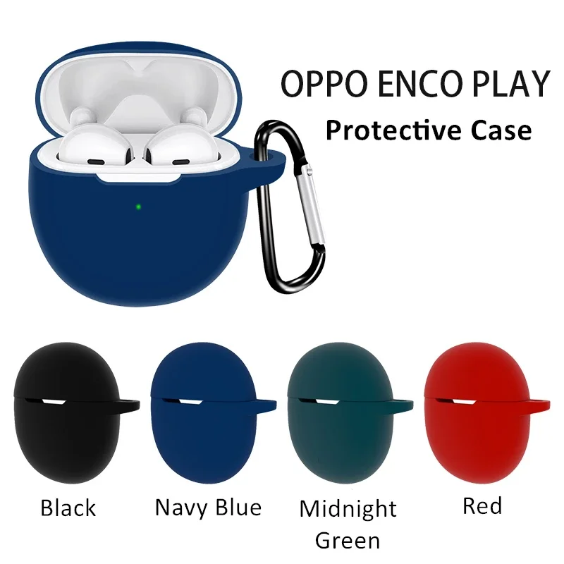 1 шт. противоударный моющийся чехол для Oppo Enco Play защитный наушников с защитой от